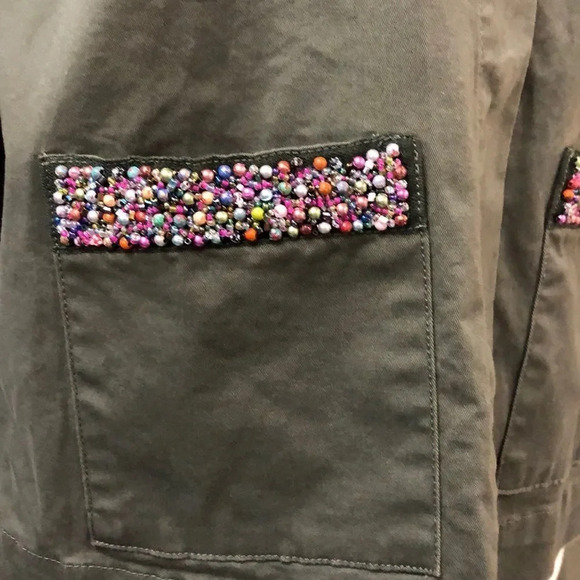 Hunter Green Military Jacket Size Medium - Picture 7 of 14